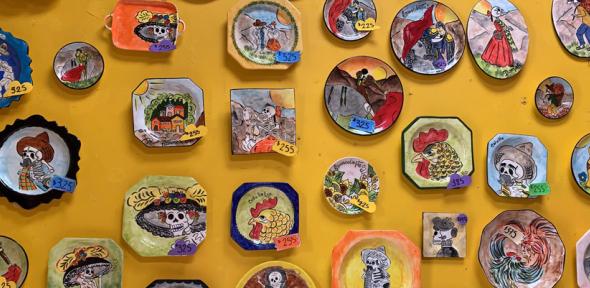 Guadalupe Posada plates L Huntzinger