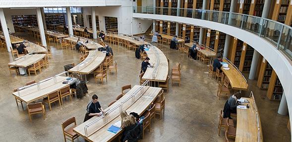 Seeley Historical Library interior
